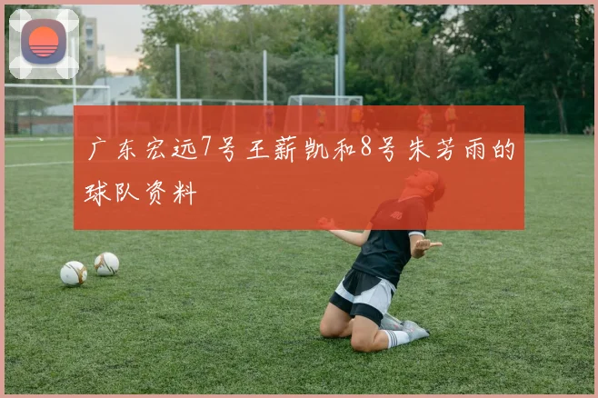 广东宏远7号王薪凯和8号朱芳雨的球队资料